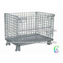 Steel Butterfly Container Cage foldable warehouse butterfly box pallet cage/storage pallet container cage